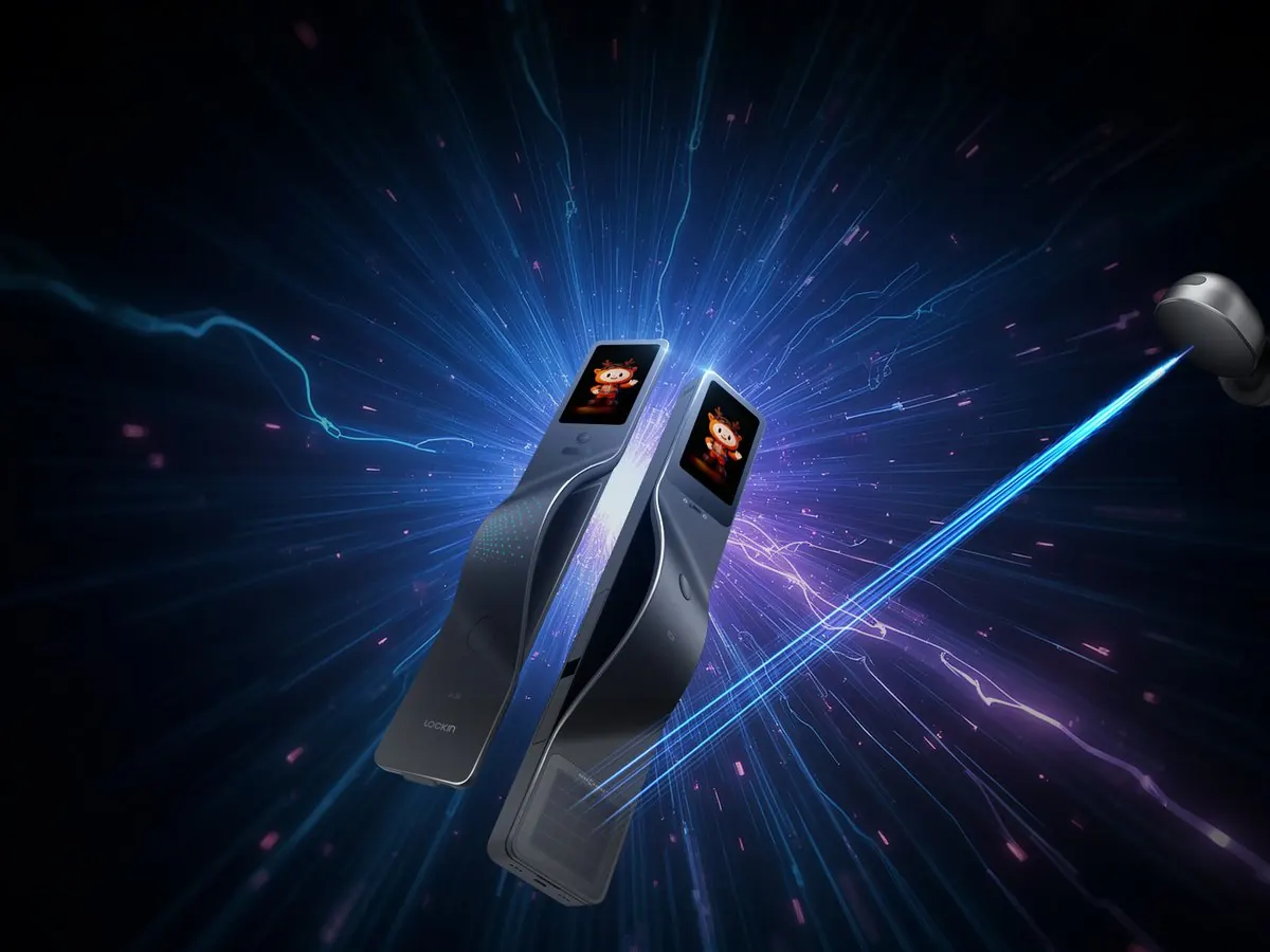 V7 max with its auracharge light beam