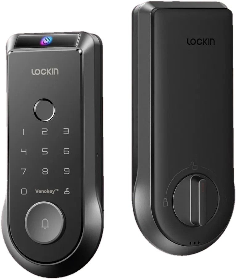 Lockin palm-vein smart lock, front and interior units